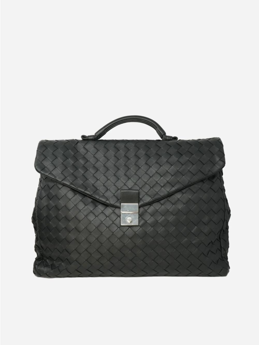 Bottega Veneta Intrecciato Leather Briefcase